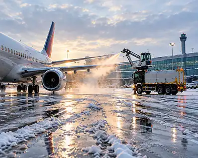 How Does Deicing Solid Potassium Acetate Melt Ice in Winter?