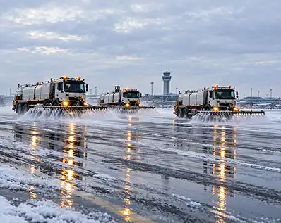 Airport Runway Solid Potassium Acetate vs. Liquid Potassium Acetate