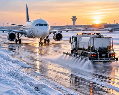 How Does Deicing Liquid Potassium Acetate Improve Runway Ice Control?