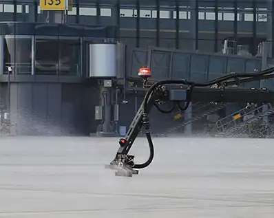 Can Airport Runway Solid Potassium Acetate Improve Ice Removal?